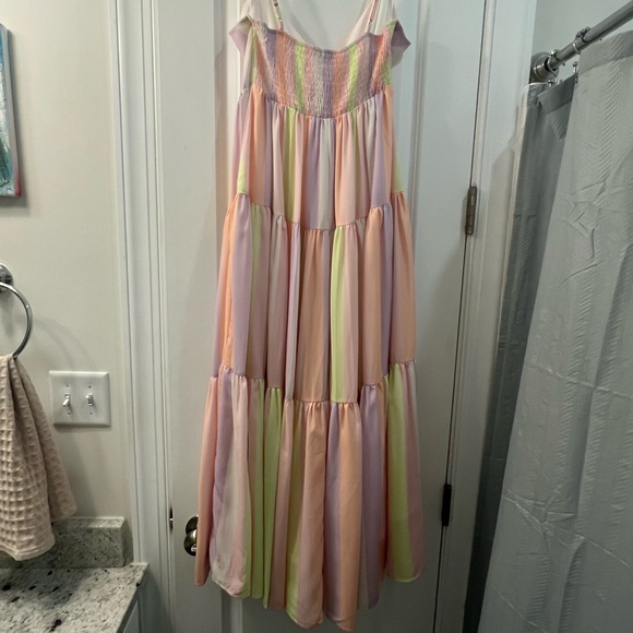 Midi Pastel Sun Dress - Picture 4 of 5
